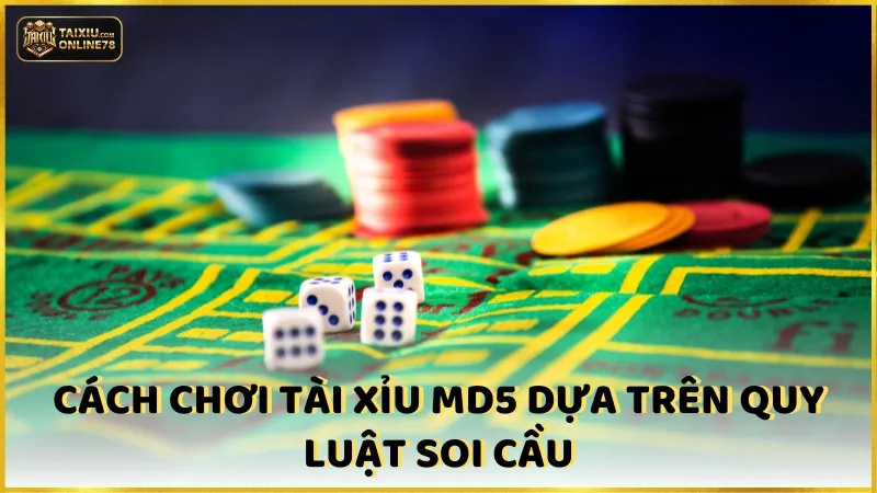 Cách chơi tài xỉu MD5 dựa trên quy luật soi cầu
